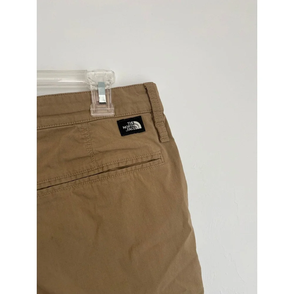 The North Face Khaki Hiking Cargo Shorts Gorpcore‎ Utility Outdoors Trekking